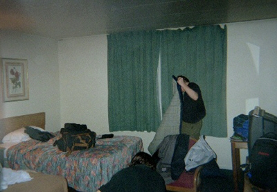 The room was actually bigger than the ones at the Hyatt.