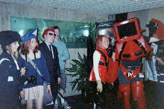 Just don't ask Andy what the big robot is supposed to symbolize...