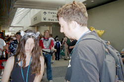 This better be a good hug...